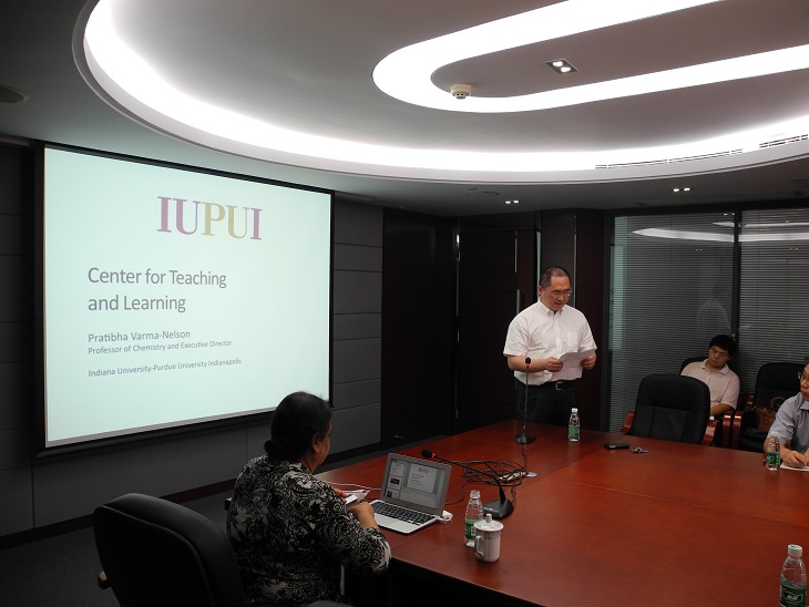 美国IUPUI Pratibha Varma-Nelson教授应邀访问我院 