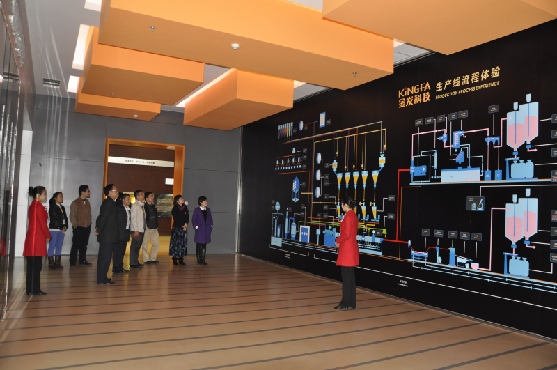 学院师生前往金发科技股份有限公司参观 