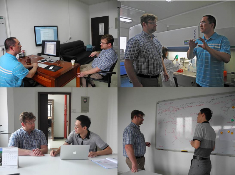 英国伯明翰大学化学系主任Jon Preece教授来访 